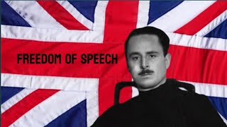 Why liberals HATE Free Speech  Sir Oswald Mosley [upl. by Bendix]