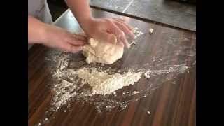 How to Knead Bread The Stretch and Pull Method [upl. by Llennor]