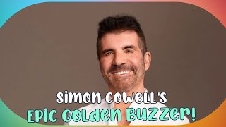 Simon Cowell Hits the Golden Buzzer for Stunning Aerial Act on AGT [upl. by Akehsat144]