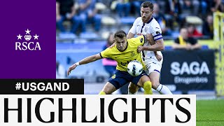 HIGHLIGHTS Union SaintGilloise  RSC Anderlecht  20232024 [upl. by Duwalt]