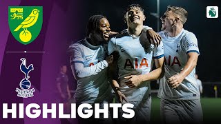 Tottenham vs Norwich City  What a Game  U21 Premier League 2  Highlights 03112023 [upl. by Traci]