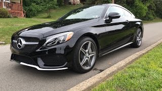 2017 Mercedes C300 Coupe Review [upl. by Ninnetta]