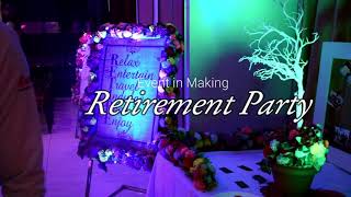 Event in Making  Retirement Party  Kota  Event Management Company in Kota [upl. by Carlos925]