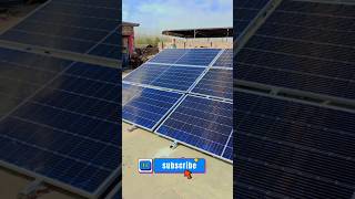 580 Waat longi solar panels system installation viral viralshort solarsystem [upl. by Lessard381]