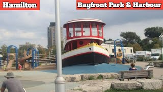 Hamilton Bayfront Park and Harbour canada [upl. by Keeley]