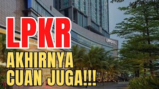 LIPPO KARAWACI MULAI CUAN WAKTUNYA BELI lpkr lippokarawaci [upl. by Essila]