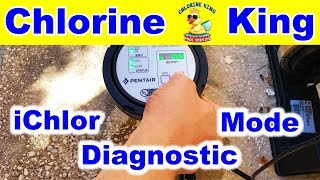 Pentair iChlor Diagnostic Mode amp What it Means  Chlorine King Pool Service [upl. by Eurd368]