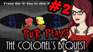 Sierra Saturday Lets Play The Colonels Bequest  Ep7  Confectionary abomination [upl. by Anette]