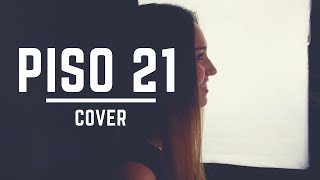 BESÁNDOTE  ME LLAMAS  PISO 21 MASHUP  Carolina García Cover [upl. by Noned182]