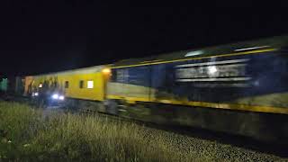 6MX1 Aurizon containers to Port Pirie SA 1855 26724 Stawell VIC [upl. by Beckie]