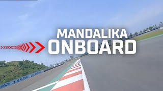 Ride onboard with Razgatlioglu for a lap of Mandalika 🇮🇩  IDNWorldSBK [upl. by Avehstab]