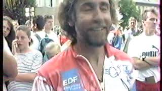 TRIATHLON EMBRUN 1993 CHAMPIONNATS D EUROPE part 2 avec du son [upl. by Eikin]