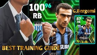 How to Train 100 Rated GBergomi In eFootball Mobile 24 [upl. by Annaid]