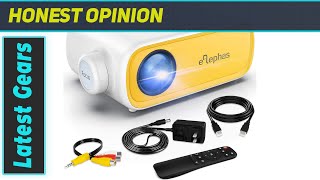 ELEPHAS Portable Mini Projector Your Childs Ultimate Visual Learning Tool [upl. by Nell]