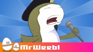 Jazzwhals  A Narwhals jazz remix  animated music video  MrWeebl [upl. by Auhesoj]