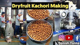 Secret Kitchen Of Dryfruit Kachori  Jamnagar Food Tour [upl. by Aranat]