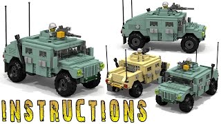 How To Build Lego HUMVEE [upl. by Belayneh]