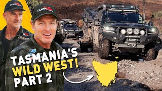 🔥 BRUTAL 4WD Adventure on Tasmanias West Coast PART 22 💀 [upl. by Eirahcaz]