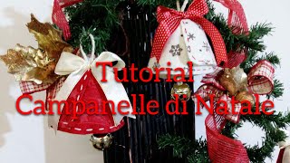 Diy come realizzare una campanella natalizia how to make a Christmas bell [upl. by Brockwell519]