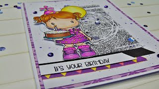 Basteln Geburtstagskarte selbst basteln  DIY Geburtstagsgeschenk  Tutorial  Cards [upl. by Sandie274]