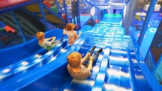 Indoor Playground Fun for Family and Kids at Kalles Lek amp Lattjo [upl. by Araiek267]