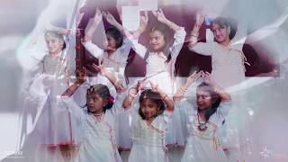 Teentaal Kathak Compositions  Praveshika Pratham Students [upl. by Yenolem]