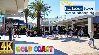 Harbour Town Gold Coast  Australia 🇦🇺 Sunday Shopping Tour [upl. by Yauqram135]