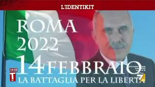 Lidentikit di Nicola Franzoni il novax che invoca la presa di Roma [upl. by Ergener]