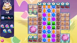 Candy Crush Saga LEVEL 4100 NO BOOSTERS new version [upl. by Lexie]