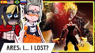 The Boys React to Kratos  GOW Ragnarök  Gacha React  Young Kratos vs Thor [upl. by Cutty]