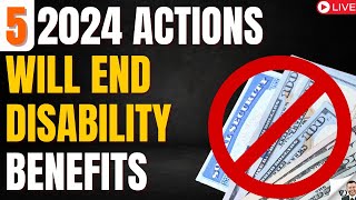 2024 Disability Benefit Termination Situations [upl. by Ylrad610]