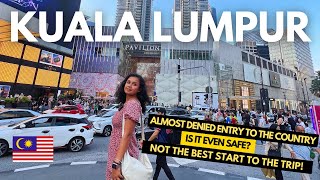 First Impressions of Kuala Lumpur are NOT GOOD  Solo in Malaysia Vlog 1 [upl. by Loralyn780]