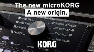 The New microKORG  A New Origin [upl. by Ares]