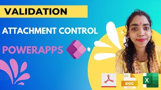 How to Validate Attachments extension in Power Apps StepbyStep Guide [upl. by Enyrhtak]