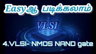 ECE VLSI class in tamil NMOS NAND gate [upl. by Aenert]