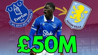 ASTON VILLA SIGN AMADOU ONANA IN HUGE £50 MILLION DEAL He Will Transform Our Midfield [upl. by Pack87]