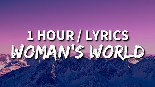 Katy Perry  WOMAN’S WORLD 1 HOUR LOOP Lyrics [upl. by Yt]