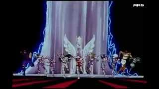 Los Caballeros del Zodiaco Opening LATINO 1 [upl. by Ahsatan914]