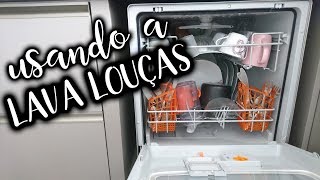 MÁQUINA LAVA LOUÇAS NA PRÁTICA [upl. by Nnylyahs]