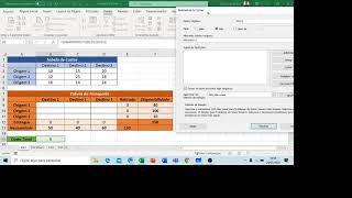 Problema de Transporte Excel [upl. by Madonia]