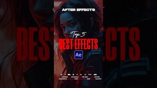 Top 5 Great Effects in After Effects [upl. by Anail]