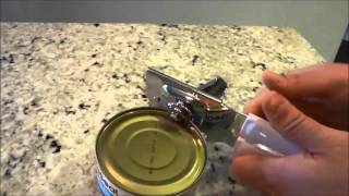 How To Use A Can Opener Tutorial [upl. by Lucas165]