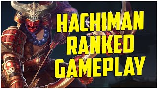 HACHIMAN RANKED GAMEPLAY SMITE S10 [upl. by Garek]