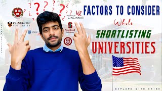 Shortlisting Universities for MS in US  తెలుగు  International Students  Vlog  13 [upl. by Oberheim]