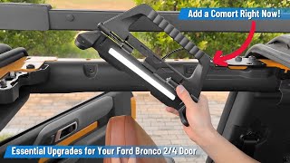 Essential Upgrades for Your Ford Bronco 24 Door – Add a Comort Right Now [upl. by Kean]