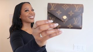 Louis Vuitton Rosalie Coin Purse  Unboxing amp CloseUps [upl. by Ettie]