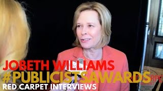 JoBeth Williams interviewed at the 54th Annual ICG Publicists Awards PublicistsAwards [upl. by Dust]