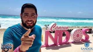 SANDOS CANCUN ROOM TOUR SUITE CARIBE OCEANVIEW 2022 [upl. by Ahsak]