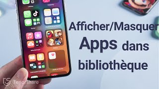 Comment masquerafficher les applications dans la bibliothèque sur iPhone [upl. by Clough39]