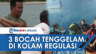 Berenang di Tempat Terlarang 3 Bocah di Gowa Tewas Tenggelam di Kolam Regulasi Nipanipa [upl. by Ailecec]